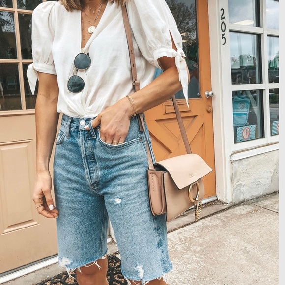 COH Denim Bermuda Cut Off Shorts - Picture 8 of 8